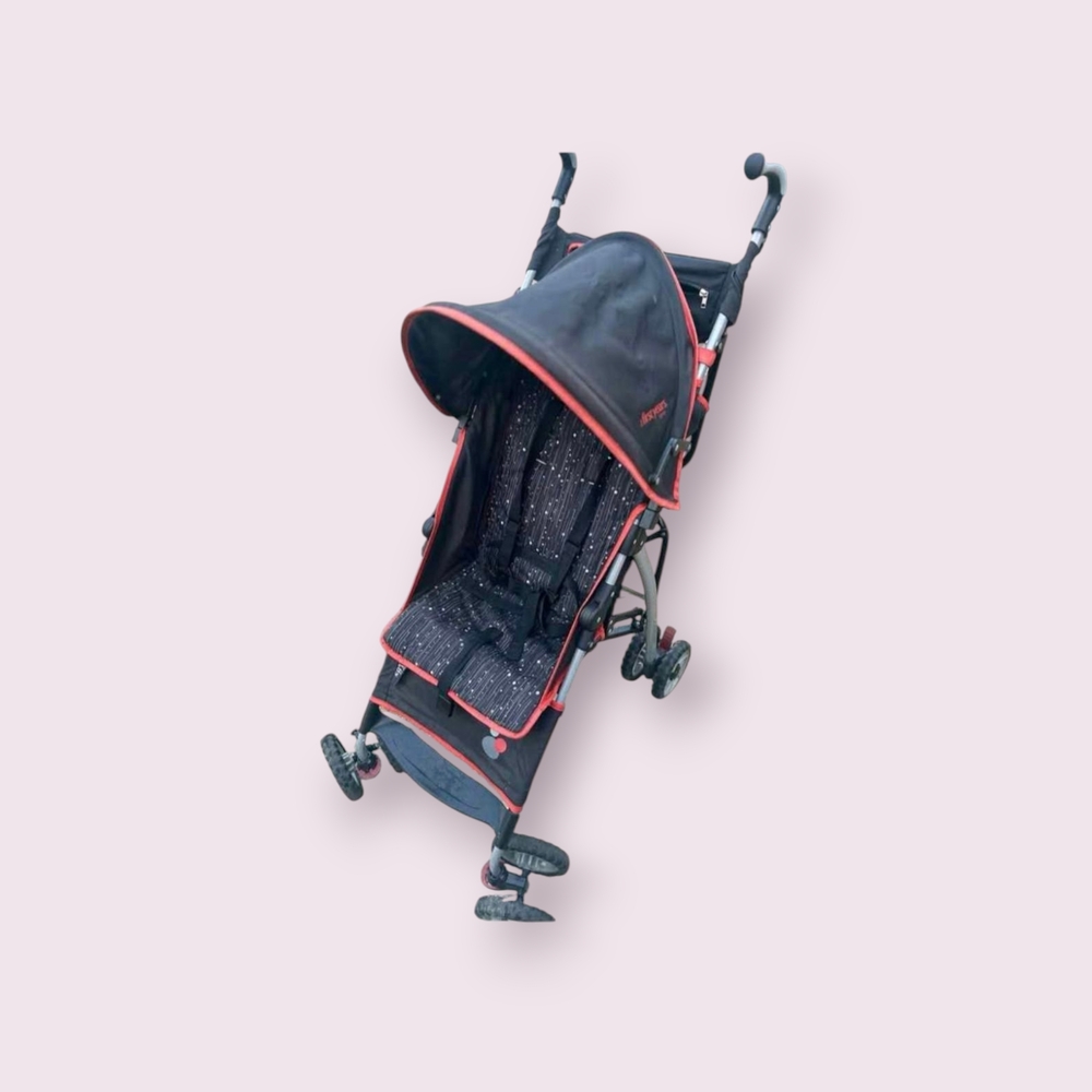 The First Years-Ignite Stroller Sticks And Stones Black And Red - USED